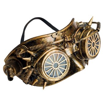 Steampunkmasker Steam Wheels