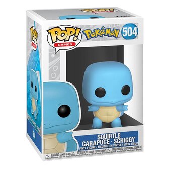 Funko Pop! Pokemon Squirtle No.504