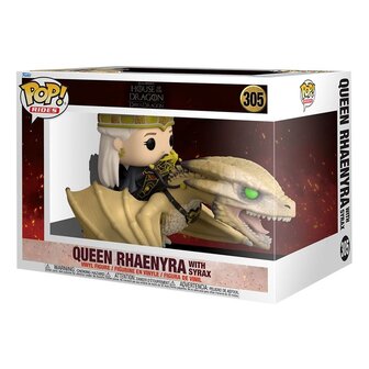 Funko POP! House of the Dragon, Queen Rhaenyra with Syrax No.305 in doos