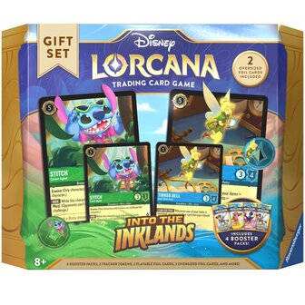 Disney&#039;s Lorcana, Set 3: Mass Giftable Box met 4 Boosters