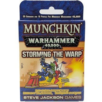 Munchkin Warhammer 40K Storming the Warp Expansion