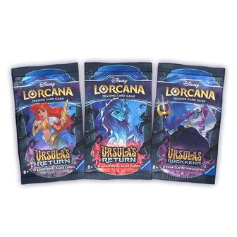 Disney&#039;s Lorcana, Set 4: Ursula&#039;s Return Booster met 12 kaarten