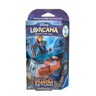 Disney&#039;s Lorcana, Set 4: Ursula&#039;s Return Starter Anna &amp; Hercules