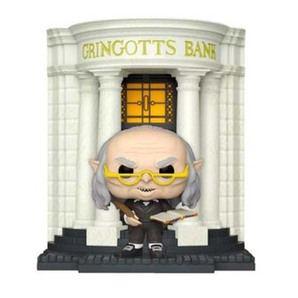 Harry Potter POP! Movies Vinyl Diagon Alley - Gringotts Bank with Head Goblin No. 138