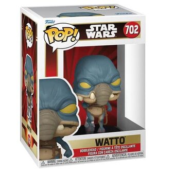 Star Wars POP! Movies Vinyl Figure The Phantom Menace: Watto No.702 in doos