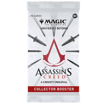 Magic: the Gathering, Assassin&#039;s Creed Collector Booster met 10 kaarten