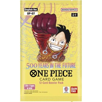 One Piece, 500 Years in the Future Booster met 12 kaarten