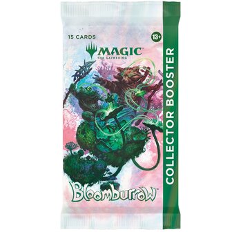 Magic: the Gathering, Bloomburrow Collector Booster met 15 kaarten