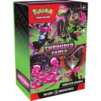 Pok&eacute;mon Scarlet &amp; Violet Shrouded Fable Booster bundle met 6 Boosters