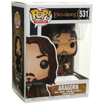 Lord of the Rings POP! Movies Vinyl Figure Aragorn No.531 in doos