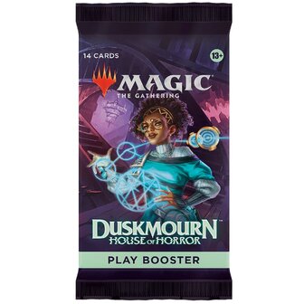 Magic: the Gathering, Duskmourn: House of Horrors Play Booster met 14 kaarten