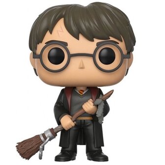 Harry Potter POP! Movies Vinyl Figure Harry Potter with Firebolt &amp; Feather No.51