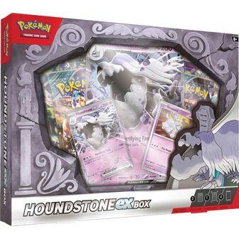 Pok&eacute;mon Scarlet &amp; Violet Houndstone Ex Box met 4 Boosters