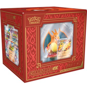 Pok&eacute;mon Charizard ex Super Premium Box met 10 boosters