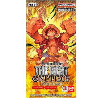 One Piece PRB-01 The Best Premium Booster Pack met 10 kaarten