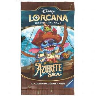 Disney&#039;s Lorcana, Set 6: Azurite Sea Booster met 12 kaarten