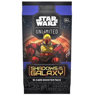 Star Wars, Unlimited Shadows of the Galaxy Booster met 15 kaarten