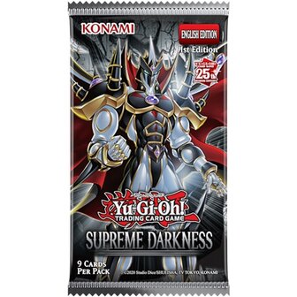 Yu-Gi-Oh! Supreme Darkness Booster Pack met 9 kaarten