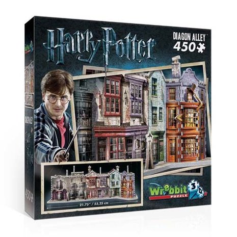 Harry Potter 3D Diagon Alley van 450 stukjes in doos