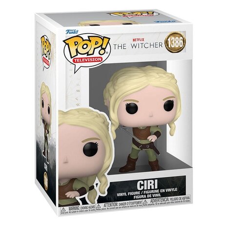 Funko Pop! the Witcher: Ciri Seizoen 3 No.1386 in doos