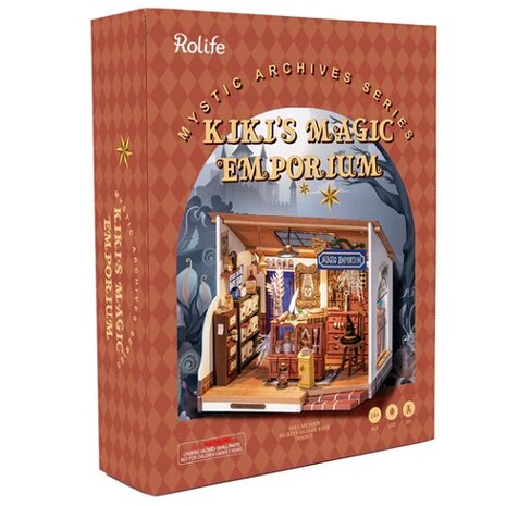 Robotime Puzzel Kiki's Magic Emporium doos