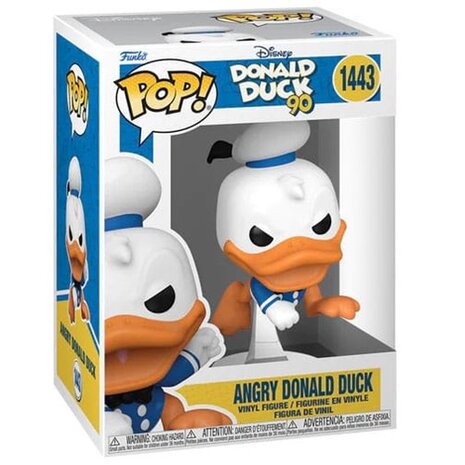 Funko Disney POP! Vinyl Angry Donald Duck No.1443 in doos