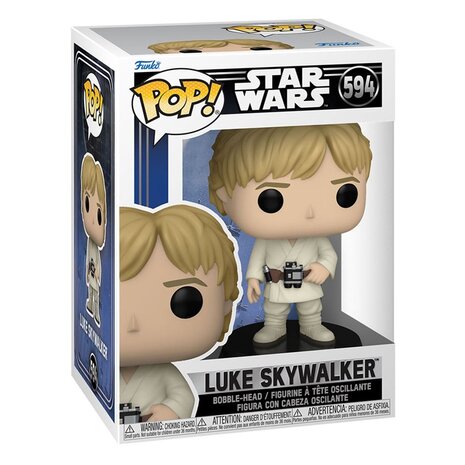 Star Wars POP! Movies Vinyl Figure Luke Skywalker No.594 in doos