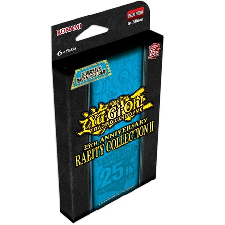 Yu-Gi-Oh! 25th Rarity Collection II Tuck Box met 2 Boosters