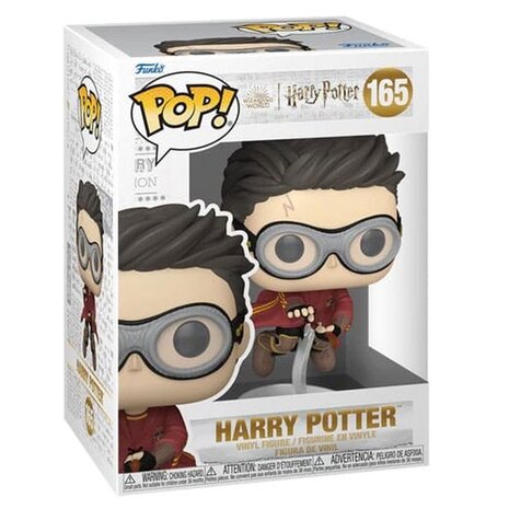 Harry Potter POP!  Prisoner of Azkaban: Harry with Quidditch Broom No.165 in doos