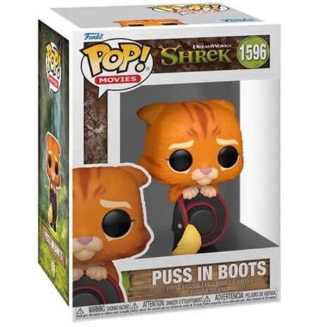 Funko POP! Movies Shrek, Puss in Boots No. 1596 in doos