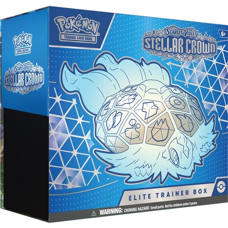 Pokémon Scarlet & Violet Stellar Crown Elite Trainer Box met 9 Boosters