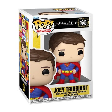 Funko Television POP! Friends, Joey Tribbiani as Superman No.1645 in doos