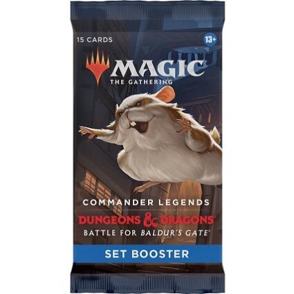 Magic: the Gathering: Commander Legends Baldur's Set Booster met 15 kaarten