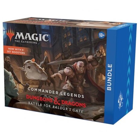 Magic: the Gathering: Commander Legends Baldur's Bundle met 8 Set Boosters