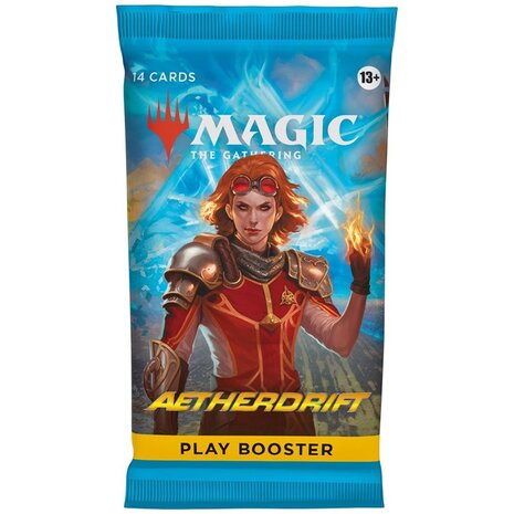 Magic: the Gathering, Aetherdrift Play Booster met 14 kaarten